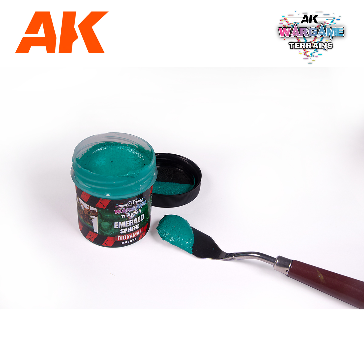 AK1223 Emerald Sphere Wargame Terrains 100ml