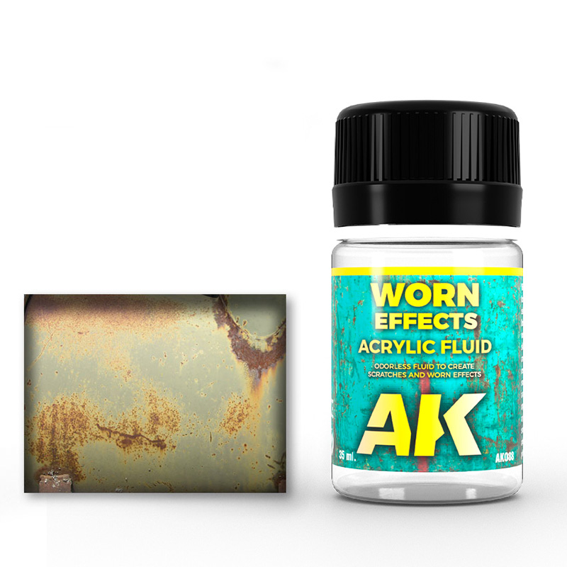 AK088 Worn Effects Acrylic Fluid