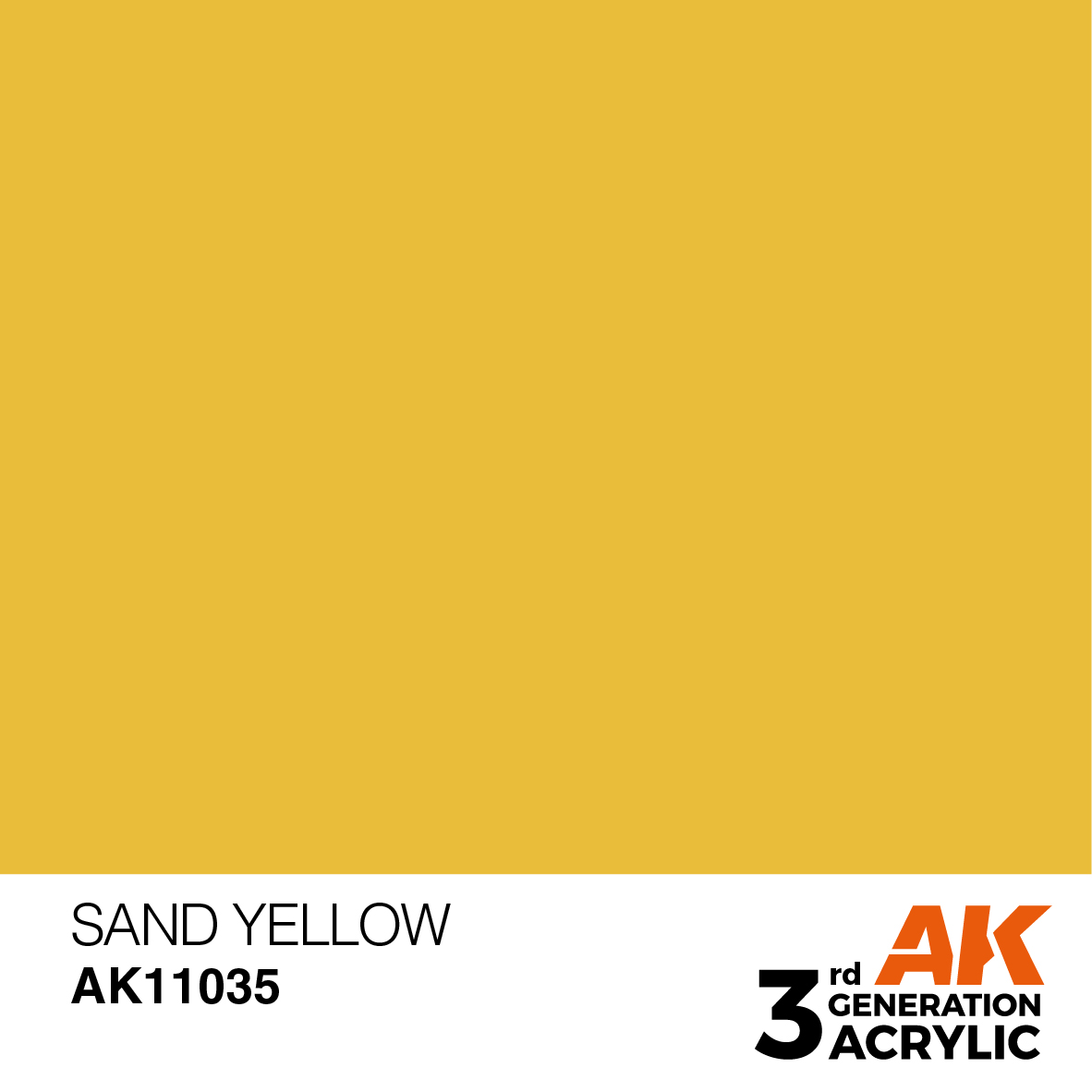 AK11035 Sand Yellow (3rd-Generation) (17mL)