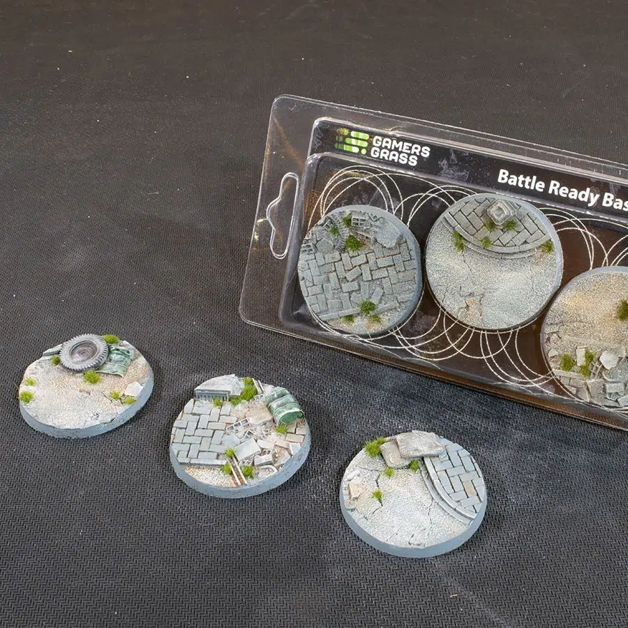 Urban Warfare Bases - Round 50mm (x3)