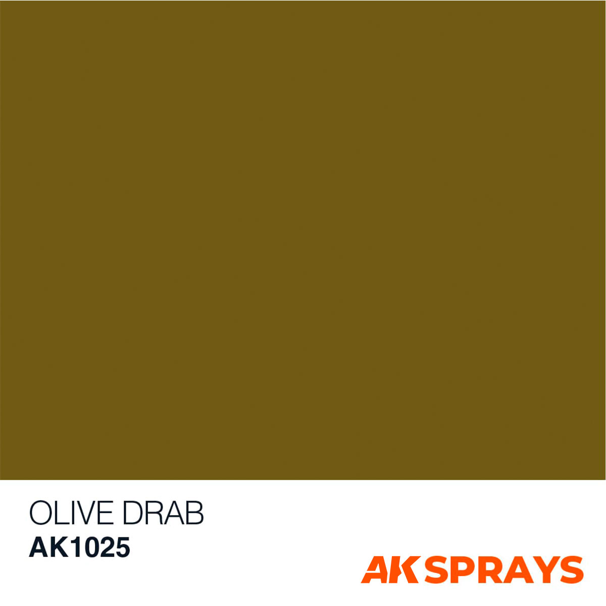 AK1025 Olive Drab Color 150ml