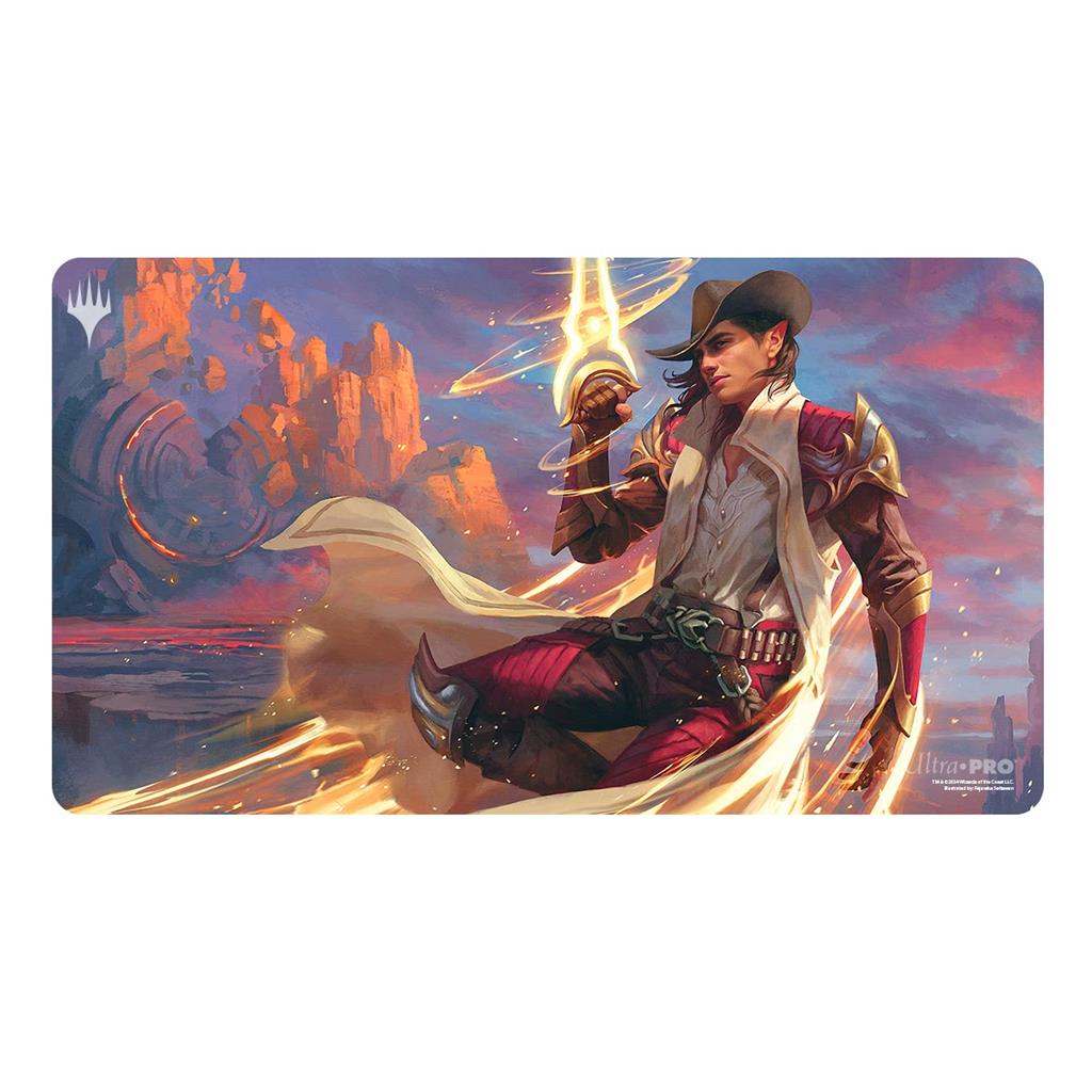  UP - Outlaws of Thunder Junction Playmat Key Art 3 for Magic: The Gathering