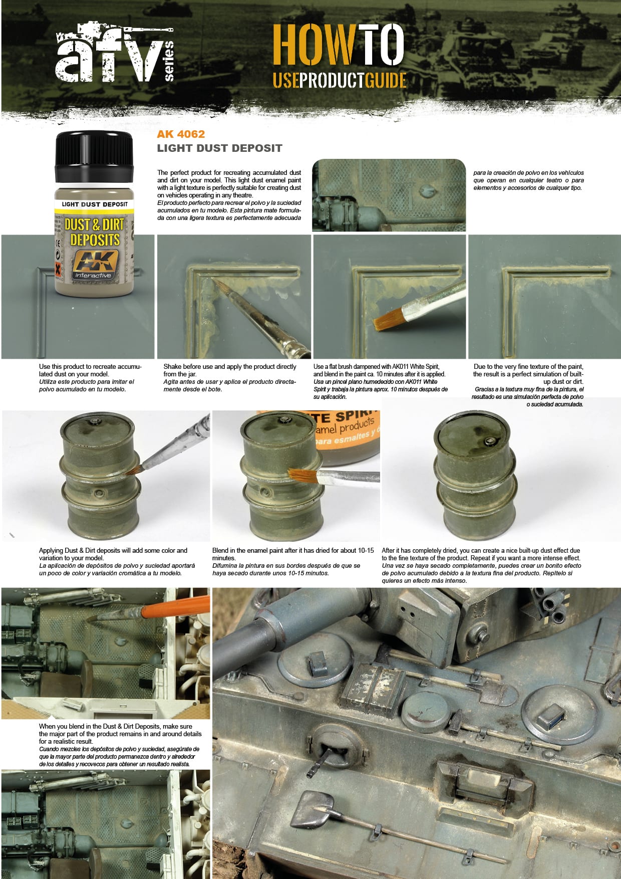 AK4062 Light Dust Deposit