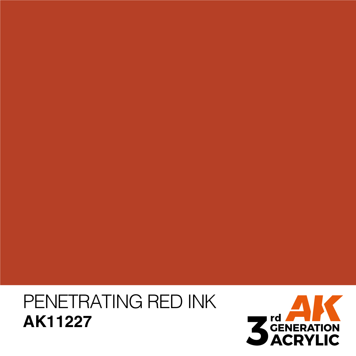 AK11227 Penetrating Red INK (3rd-Generation) (17mL)