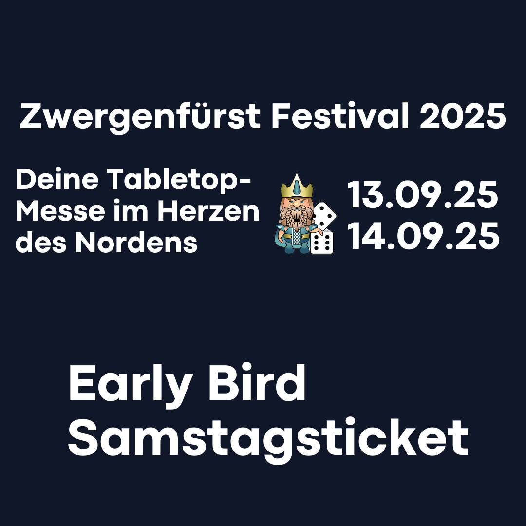 Early-Bird-Samstagsticket Zwergenfürst Festival 2025