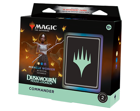 Duskmourn: House of Horrors Commander Deck  "Miracle Worker" englisch