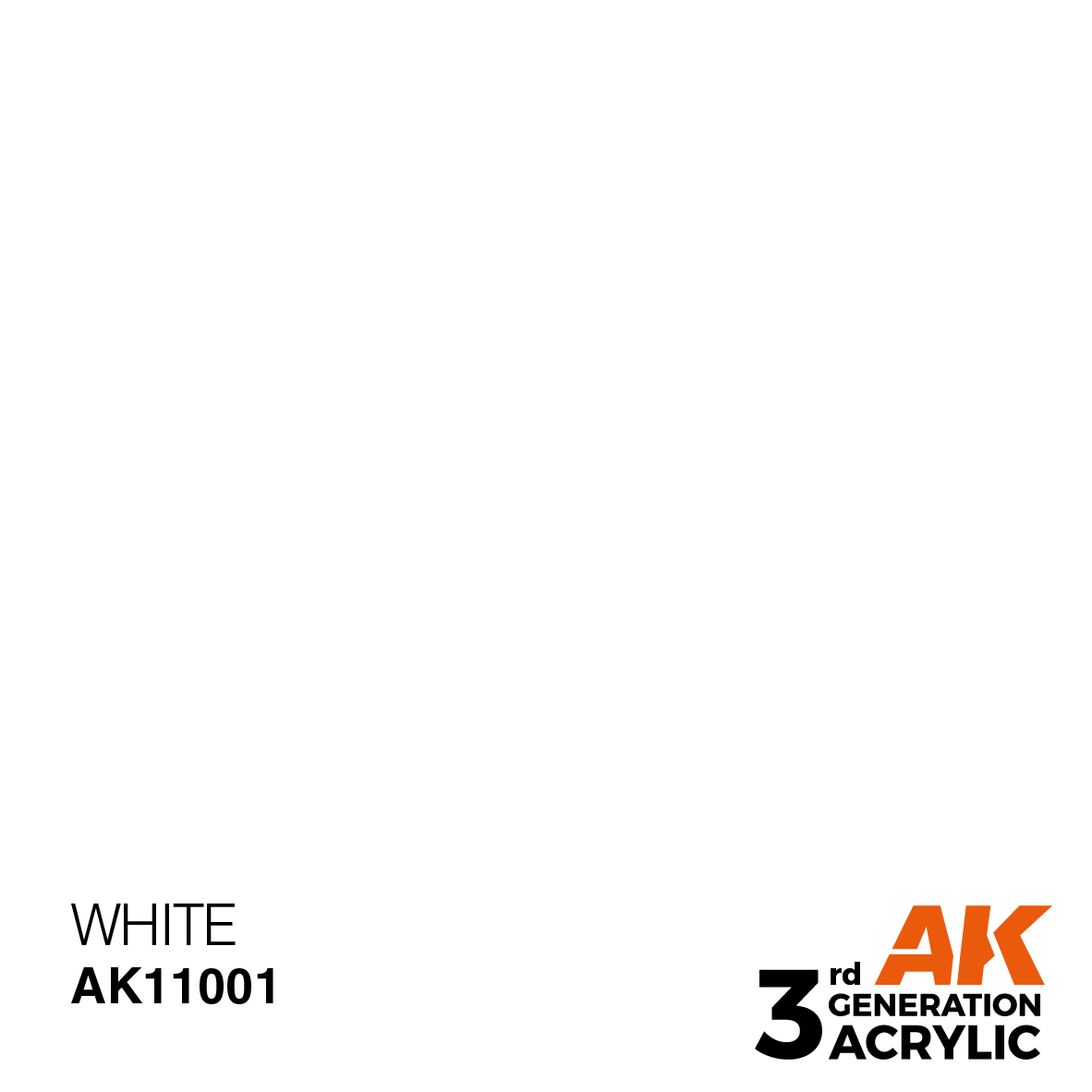 AK11001 White (3rd-Generation) (17mL)