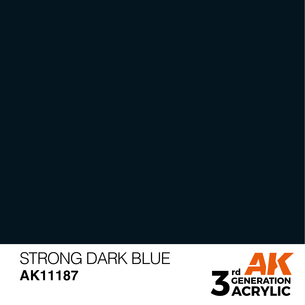 AK11187 Strong Dark Blue (3rd-Generation) (17mL)