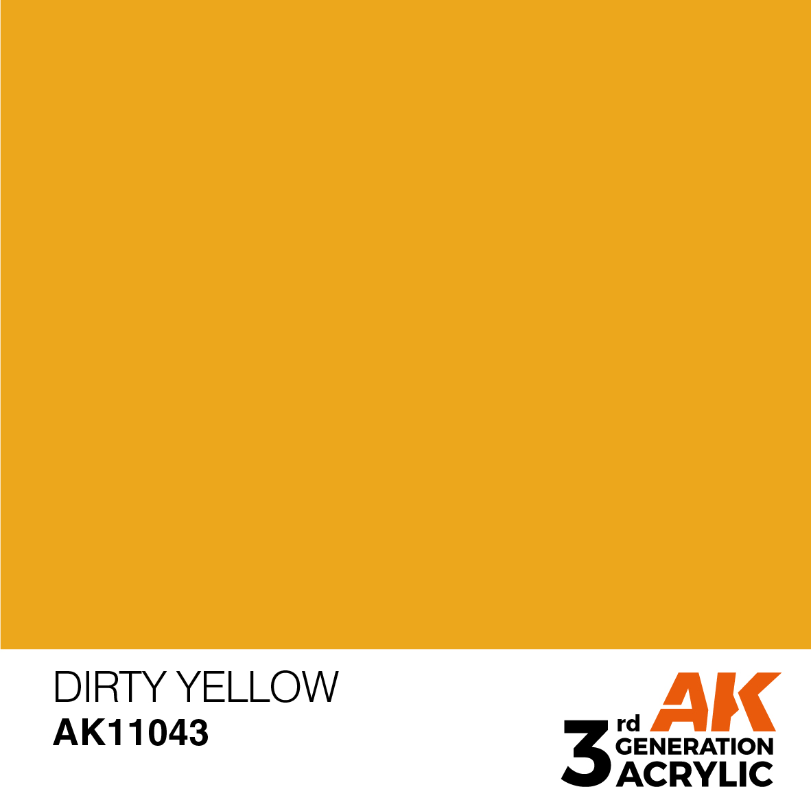 AK11043 Dirty Yellow (3rd-Generation) (17mL)