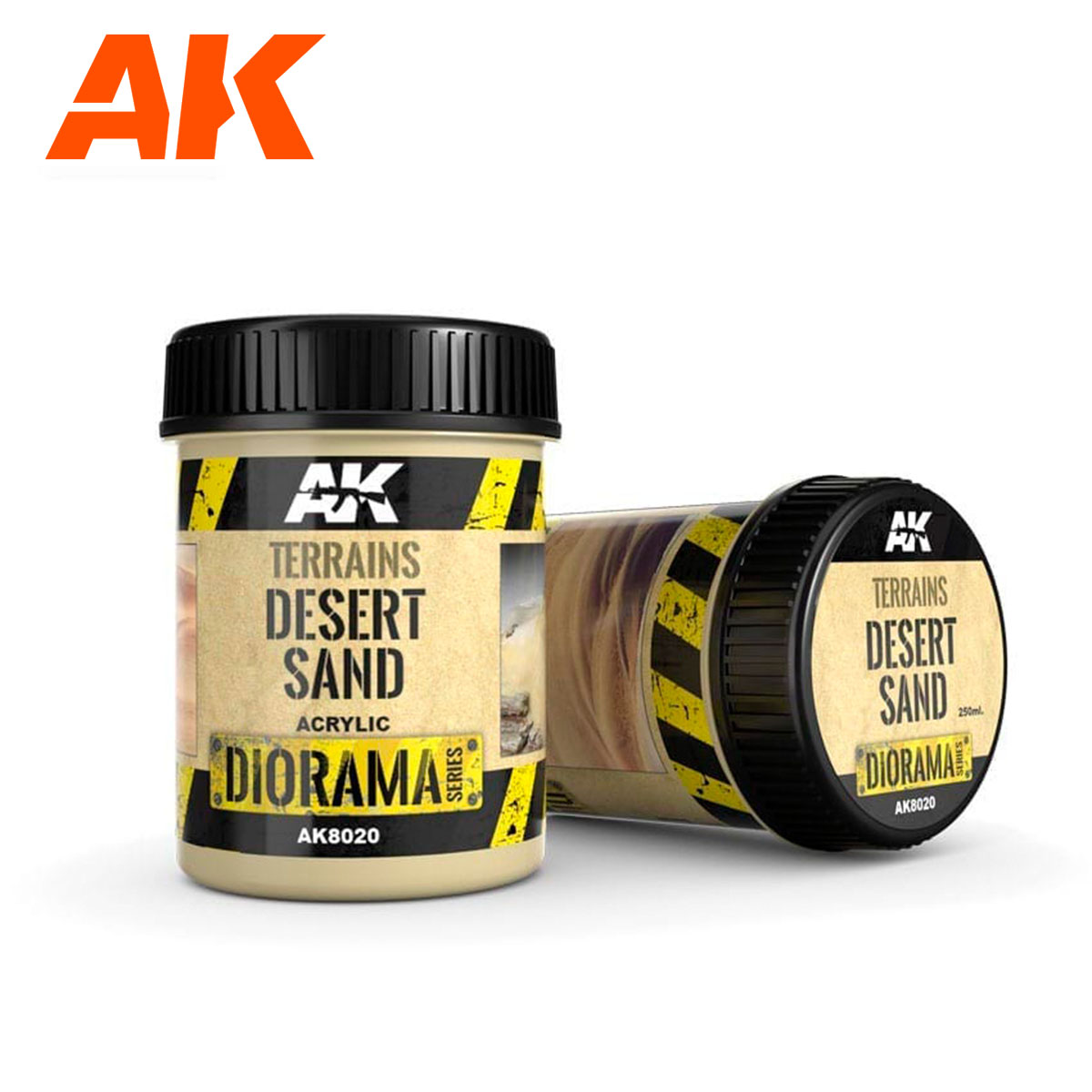 AK8020 Terrains Desert Sand (250mL) (Acrylic)