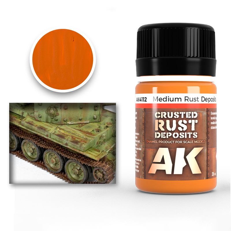 AK4112 Medium Rust Deposit