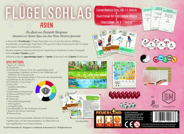 Flügelschlag: Asien-Erweiterung [Erweiterung]