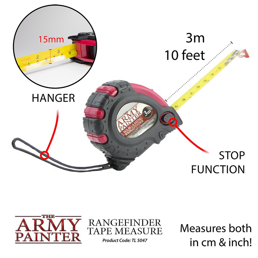 Army Painter: Rangefinder Tape Measure