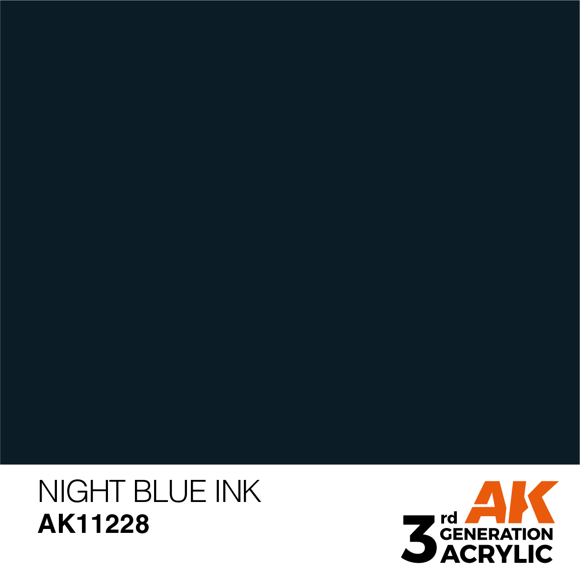 AK11228 Night Blue INK (3rd-Generation) (17mL)