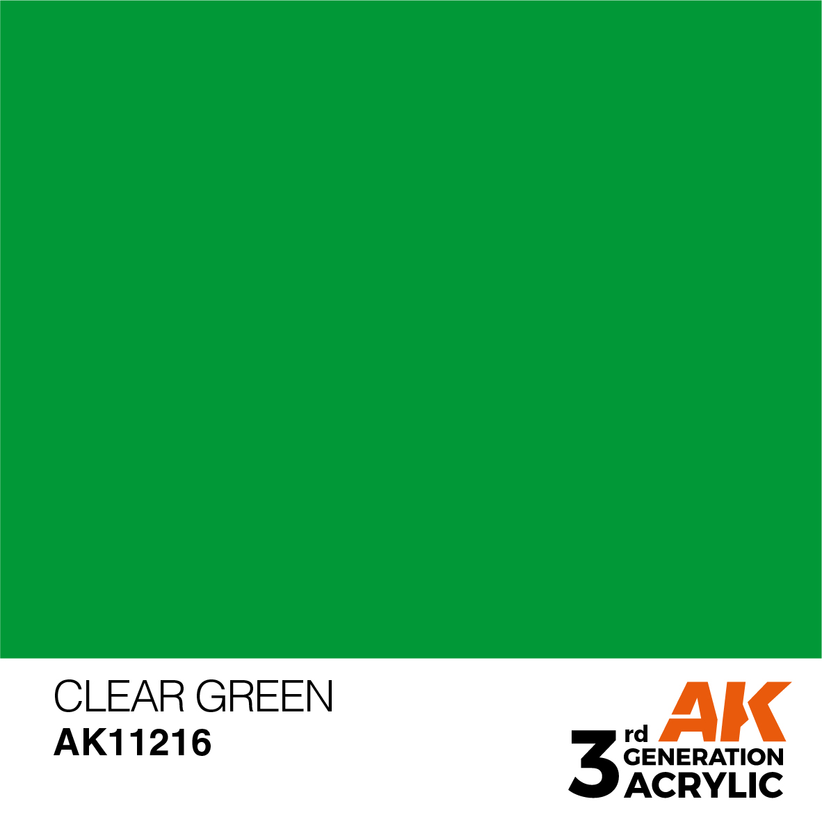 AK11216 Green (3rd-Generation) (17mL)