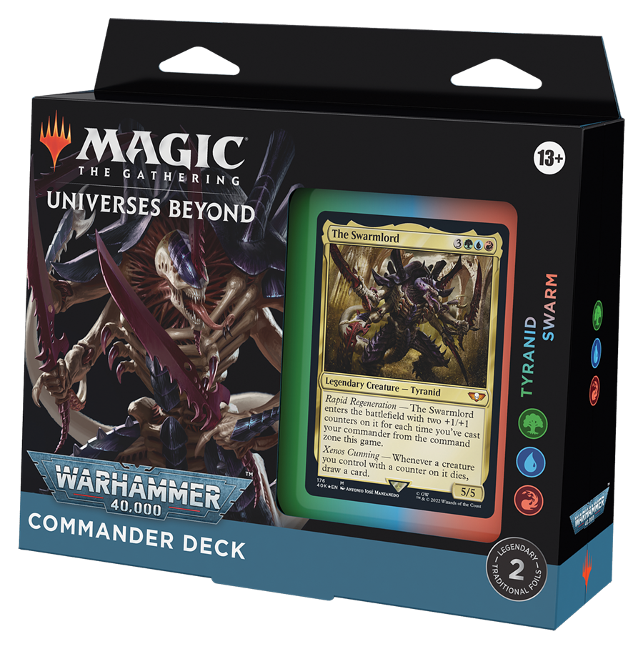 MtG Universes Beyond - Warhammer 40k Commander Deck - Englisch - Tyranid Swarm