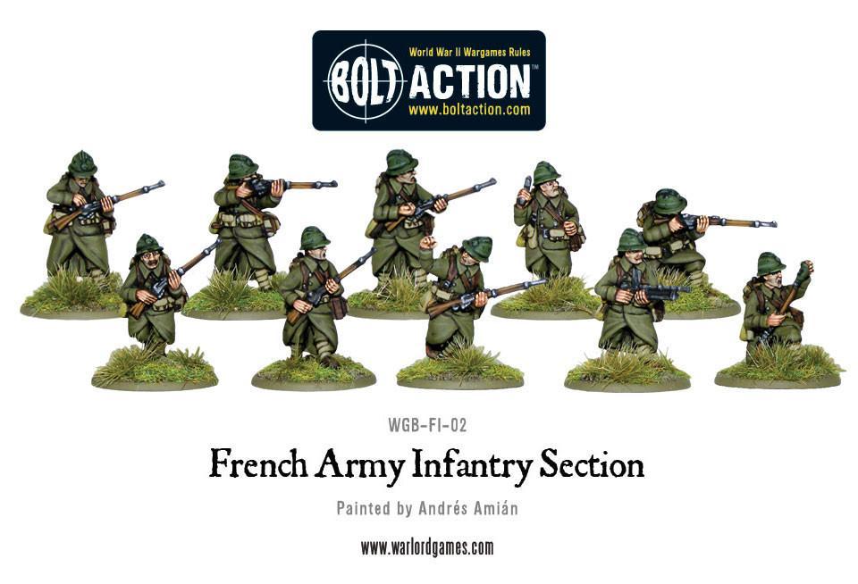 French Infantry Section