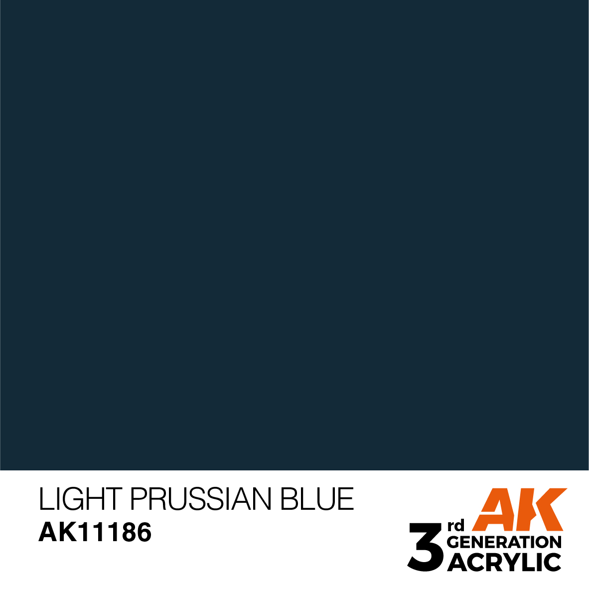 AK11186 Light Prussian Blue (3rd-Generation) (17mL)