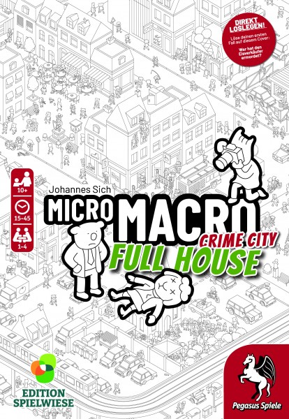 MicroMacro: Crime City 2 – Full House (Edition Spielwiese)