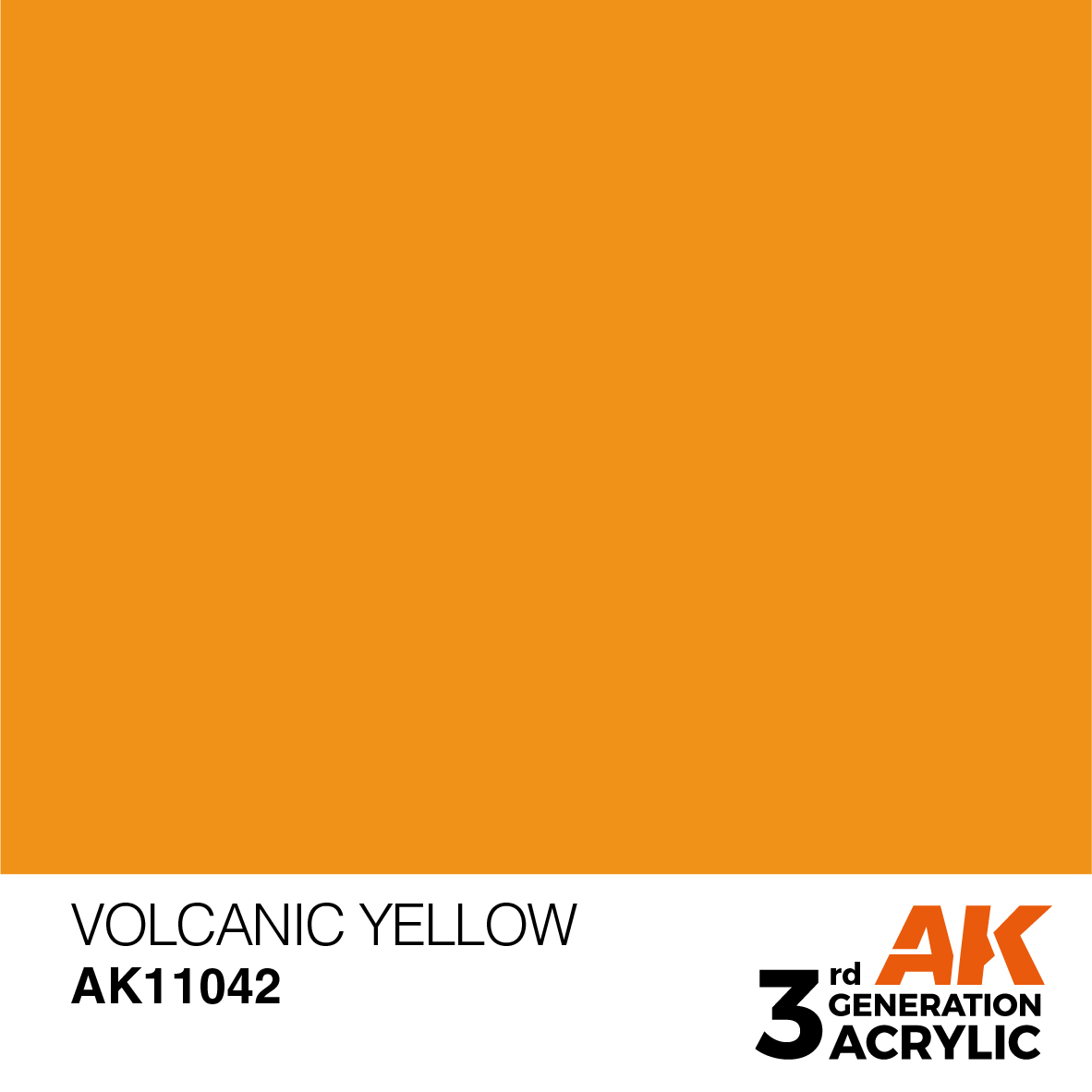 AK11042 Volcanic Yellow (3rd-Generation) (17mL)