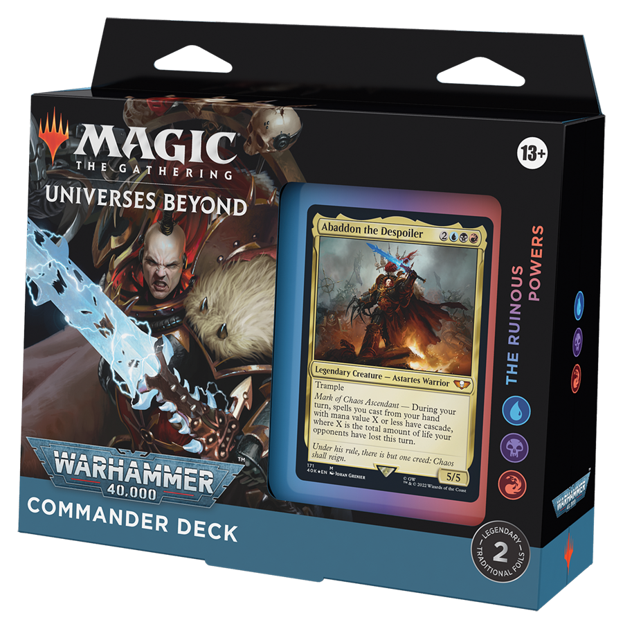 MtG Universes Beyond - Warhammer 40k Commander Deck - Englisch - The Ruinous Powers