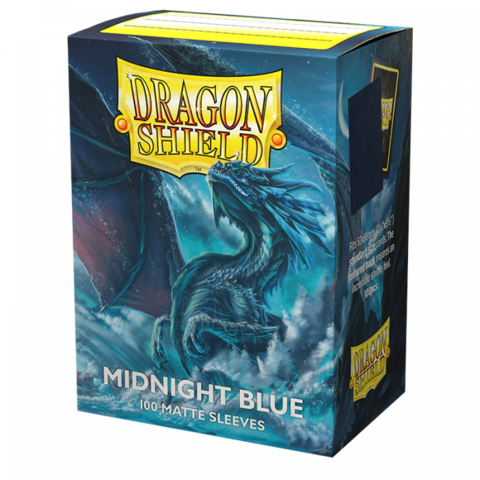 Dragon Shield: Matte – Midnight Blue (100)