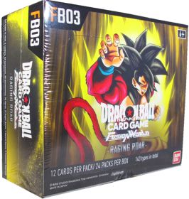 Dragon Ball Super Card Game - Fusion World Raging Roar [FB03] Booster Display (24 Packs) - englisch