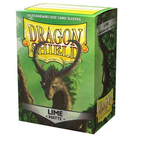 Dragon Shield: Matte – Lime (100 Sleeves)