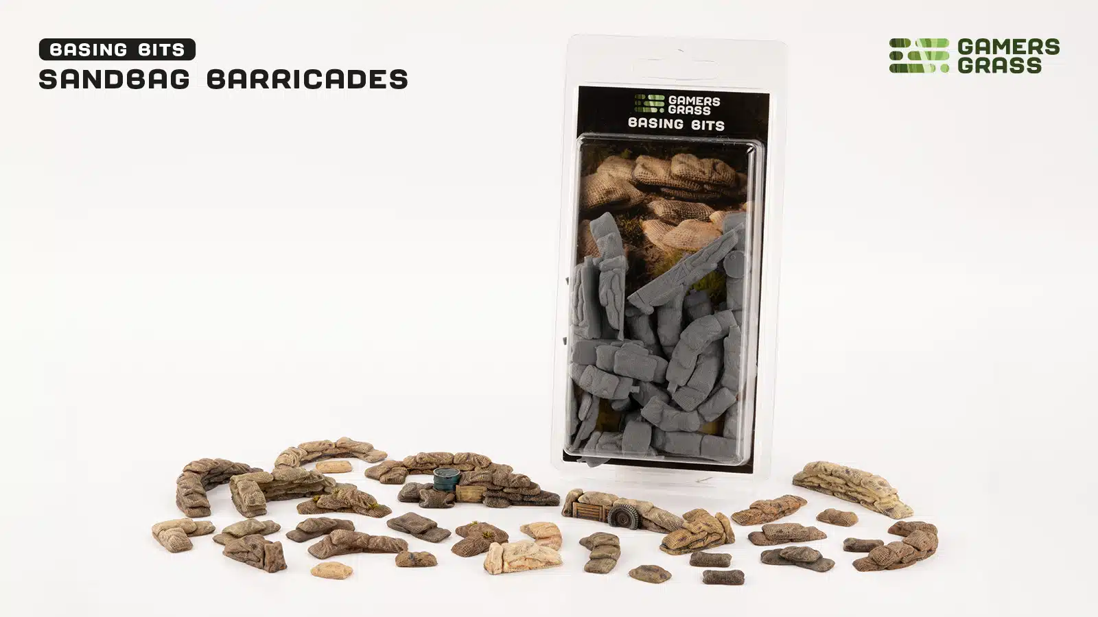 Basing Bits - Sandbag Barricades