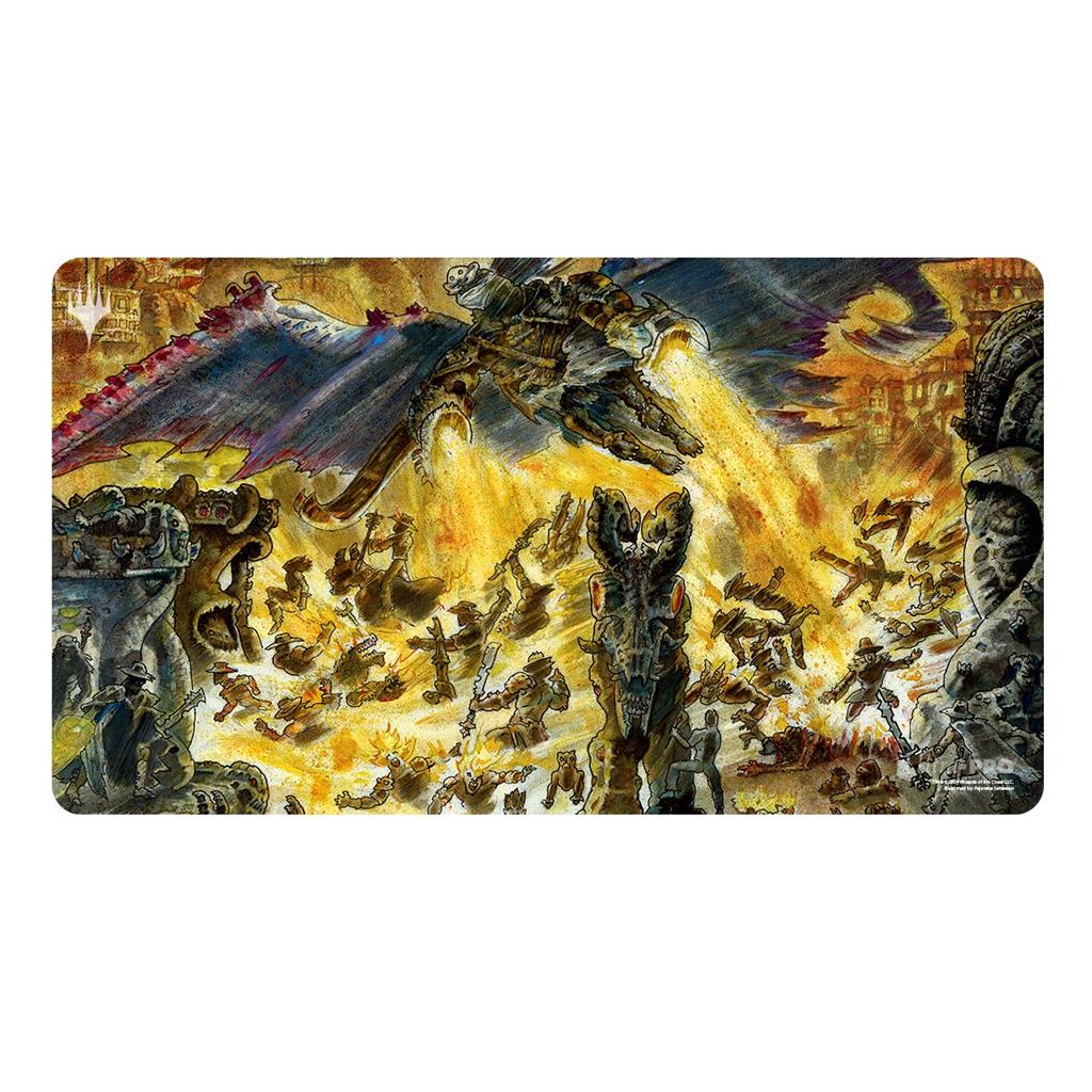  UP - Outlaws of Thunder Junction Playmat Black for Magic: The Gathering