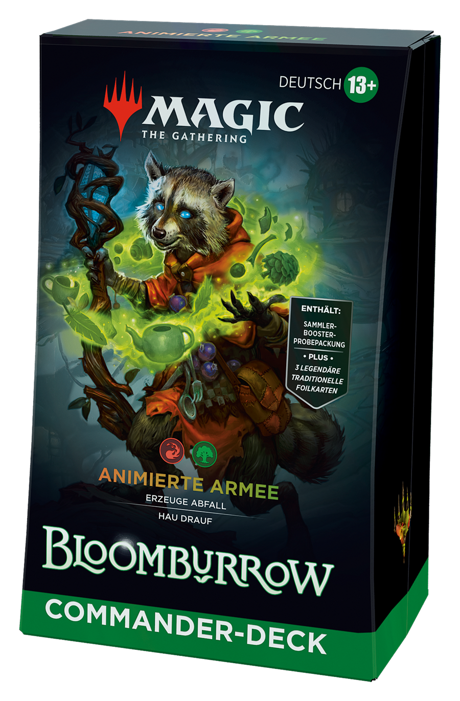 Bloomburrow Commander Deck "Animierte Armee" deutsch